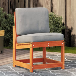 Vidaxl - Chaise de jardin cire marron 50,5x55x77 cm bois de pin massif