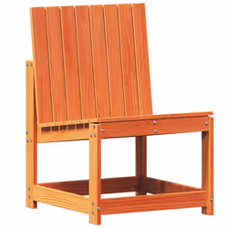 VidaXL 844661 chaise d'extérieur Terrace Bois de pin Marron - Vue supplémentaire 4