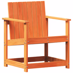 VidaXL 844663 chaise d'extérieur Terrace Bois de pin Marron - Vue supplémentaire 4