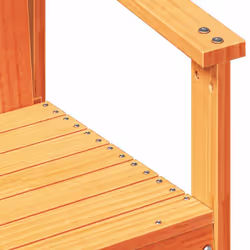 VidaXL 844663 chaise d'extérieur Terrace Bois de pin Marron - Vue supplémentaire 7