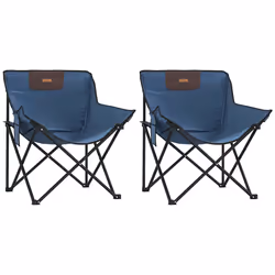 VidaXL 366547, Terrace, Polyester, Acier, Bleu, 120 kg, 590 mm, 540 mm