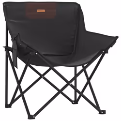 VidaXL 366548 chaise d'extérieur Terrace Polyester, Acier Noir - Vue supplémentaire 4