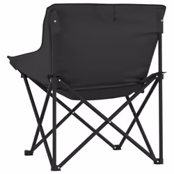 VidaXL 366548 chaise d'extérieur Terrace Polyester, Acier Noir - Vue supplémentaire 8