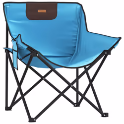 VidaXL 366553 chaise d'extérieur Terrace Polyester, Acier Bleu - Vue supplémentaire 4