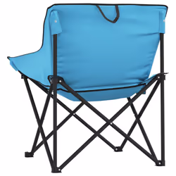 VidaXL 366553 chaise d'extérieur Terrace Polyester, Acier Bleu - Vue supplémentaire 8