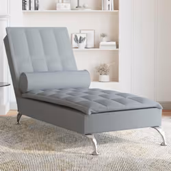 Cette chaise longue de massage est un ajout décoratif à votre intérieur et lui donne une touche chaleureuse. Tissu durable : ...