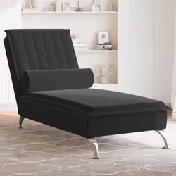 Cette chaise longue de massage est un ajout décoratif à votre intérieur et lui donne une touche chaleureuse. Velours doux : l ...