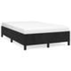 vidaXL Cadre de lit sans matelas noir 120x190 cm velours - 120 x 190 cm
