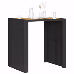 VidaXL 368696 table de jardin Noir - Vue supplémentaire 4