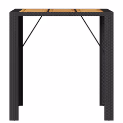 VidaXL 368696 table de jardin Noir - Vue supplémentaire 5