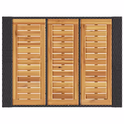 VidaXL 368696 table de jardin Noir - Vue supplémentaire 7