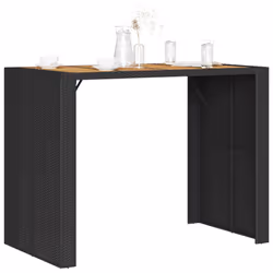 VidaXL 368698 table de jardin Noir - Vue supplémentaire 4