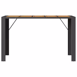 VidaXL 368700 table de jardin Noir - Vue supplémentaire 5