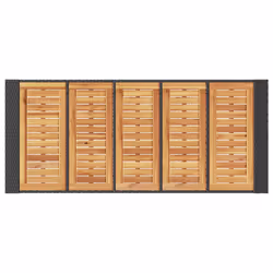 VidaXL 368700 table de jardin Noir - Vue supplémentaire 7