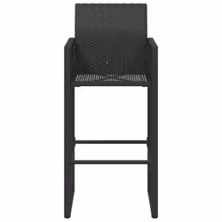 VidaXL 368702 chaise d'extérieur Terrace Siège rembourré Polyuréthane, Acier Noir - Vue supplémentaire 5