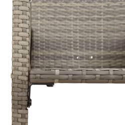 VidaXL 368704 chaise d'extérieur Terrace Siège rembourré Polyuréthane, Acier Gris - Vue supplémentaire 8