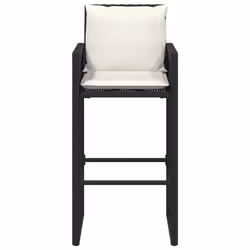 VidaXL 368705 chaise d'extérieur Terrace Siège rembourré Polyuréthane, Acier Crème, Blanc - Vue supplémentaire 5