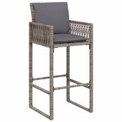 VidaXL 368707 chaise d'extérieur Terrace Siège rembourré Polyuréthane, Acier Gris - Vue supplémentaire 4