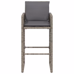 VidaXL 368707 chaise d'extérieur Terrace Siège rembourré Polyuréthane, Acier Gris - Vue supplémentaire 5