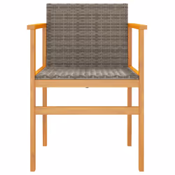VidaXL 368709 chaise d'extérieur Terrace Bois d'acacia, Polyuréthane, Acier Gris - Vue supplémentaire 5