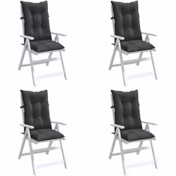 Donnez à votre espace de vie extérieur un nouveau look avec ces confortables coussins de chaise à dossier haut en un instant ...