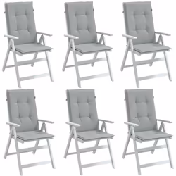 Donnez à votre espace de vie extérieur un nouveau look avec ces confortables coussins de chaise à dossier haut en un instant ...