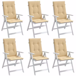 Donnez à votre espace de vie extérieur un nouveau look avec ces confortables coussins de chaise à dossier haut en un instant  ...