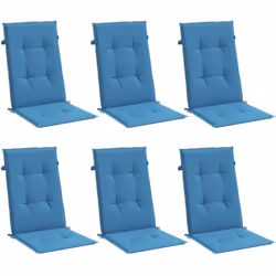 Donnez à votre espace de vie extérieur un nouveau look avec ces confortables coussins de chaise à dossier haut en un instant  ...