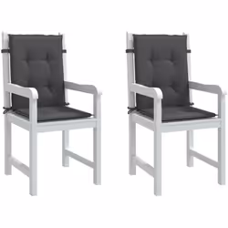 Donnez à votre espace de vie extérieur un nouveau look en un instant avec ces confortables coussins de chaise à dossier bas ! ...