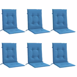 Donnez à votre espace de vie extérieur un nouveau look en un instant avec ces confortables coussins de chaise à dossier bas ! ...