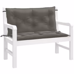 Donnez instantanément un nouveau look à votre maison avec ces coussins de banc de jardin ! Tissu durable : le polyester est u ...