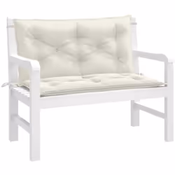 Donnez instantanément un nouveau look à votre maison avec ces coussins de banc de jardin ! Tissu durable : le polyester est u ...