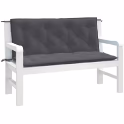 Donnez instantanément un nouveau look à votre maison avec ces coussins de banc de jardin ! Tissu durable : le polyester est u ...