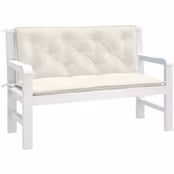 Donnez instantanément un nouveau look à votre maison avec ces coussins de banc de jardin ! Tissu durable : le polyester est u ...