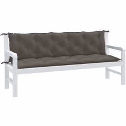 Donnez instantanément un nouveau look à votre maison avec ces coussins de banc de jardin ! Tissu durable : le polyester est u ...
