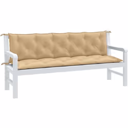 Donnez instantanément un nouveau look à votre maison avec ces coussins de banc de jardin ! Tissu durable : le polyester est u ...