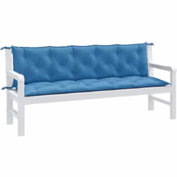 Donnez instantanément un nouveau look à votre maison avec ces coussins de banc de jardin ! Tissu durable : le polyester est u ...