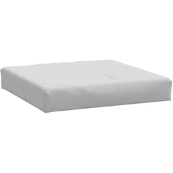 Coussin de palette gris clair mélangé 60x60x9,5 cm tissu Vidaxl
