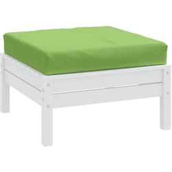 Vidaxl - Coussin de palette vert mélangé 60x60x10 cm tissu