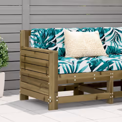 VidaXL 844887 banc de jardin Bois