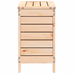 VidaXL 844888 banc de jardin Bois - Vue supplémentaire 5