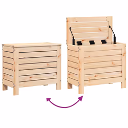 VidaXL 844893 banc de jardin Bois - Vue supplémentaire 7