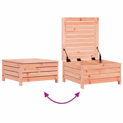 VidaXL 844901 banc de jardin Bois - Vue supplémentaire 7