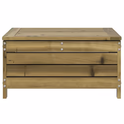 VidaXL 844902 banc de jardin Bois - Vue supplémentaire 4