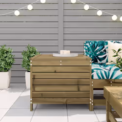 VidaXL 844907 banc de jardin Bois