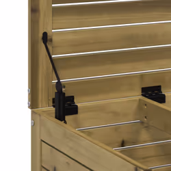 VidaXL 844907 banc de jardin Bois - Vue supplémentaire 8