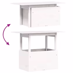 VidaXL 844909 banc de jardin Bois - Vue supplémentaire 8