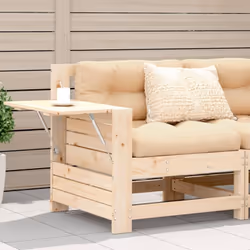 Ce canapé de jardin en bois avec coussin sera un excellent complément à votre jardin, terrasse ou patio pour discuter avec la ...