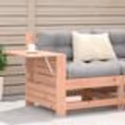 vidaXL Canapé de jardin accoudoir avec coussin bois massif douglas