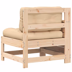 VidaXL 844919 banc de jardin Bois - Vue supplémentaire 6